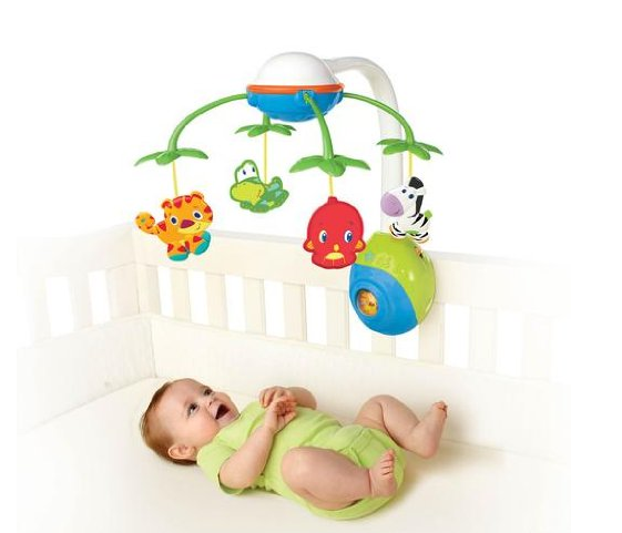 baby sleep toys in crib