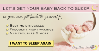 Why won't my baby sleep in a crib at night