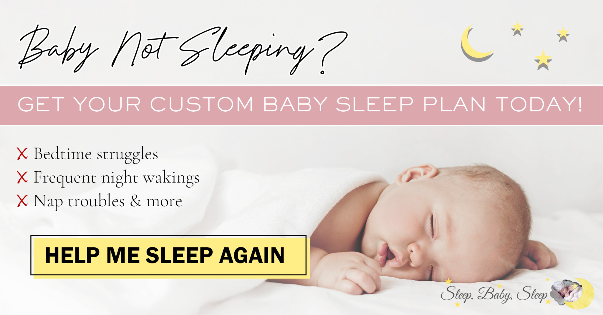 Most Common Reasons Babies Wake Up At Night - Violet Sleep Baby Sleep