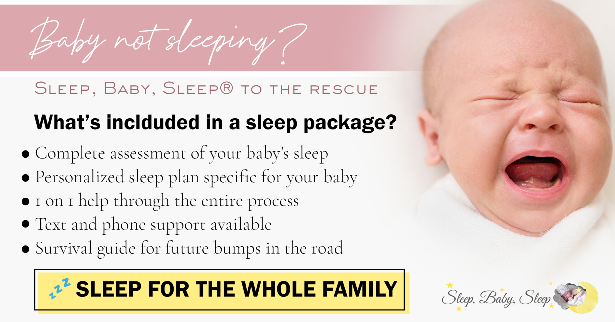 Most Common Reasons Babies Wake Up at Night - Violet Sleep Baby Sleep